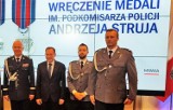 Oświęcimscy policjanci w gronie wyróżnionych w Warszawie medalem imienia podkomisarza Andrzeja Struja
