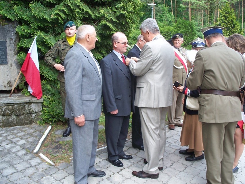 Zjazd Żołnierzy 9 Pułku Piechoty AK w Zwierzyńcu
