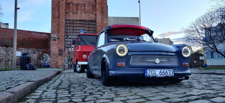 Motoryzacyjne retro. Trabant i Żuk na ulicach Goleniowa