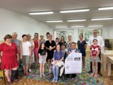 Ingrid z Gaggenau przyjechała do Sieradza odwiedzić uchodźców z Ukrainy ZDJĘCIA