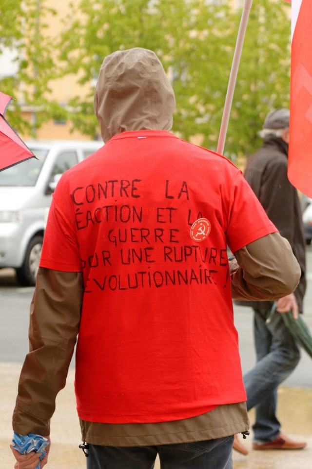 Manifestacion du 1er mai, a Belfort.