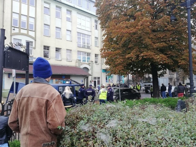Z budynku przy ul. Słowackiego ewakuowano ok. 70 osób.