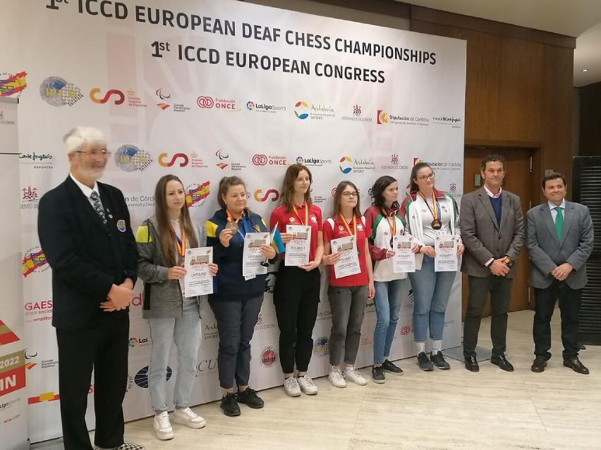 Złoty medal Mistrzostw Europy w szachach błyskawicznych trafił do skierniewiczanki - Zuzanny Łukasik