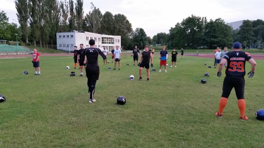 Jeden z treningów Olsztyn Lakers