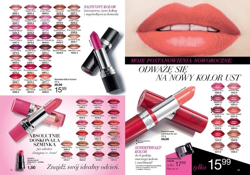 Avon: Katalog 1 2014: Wielka wyprzedaż