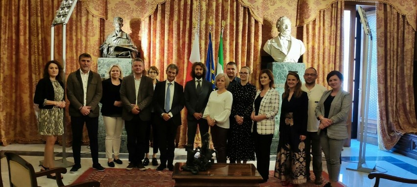 Wizyta delegacji Dubiecka we włoskich Bari, związana ze...