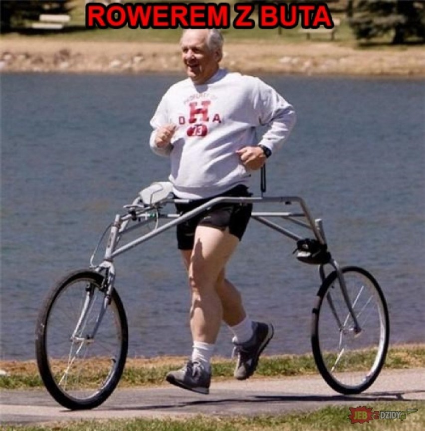 To Ci z pompką rowerową w długopisie i z zapasową dętką ukrytą w kapeluszu [MEMY O ROWERZYSTACH]