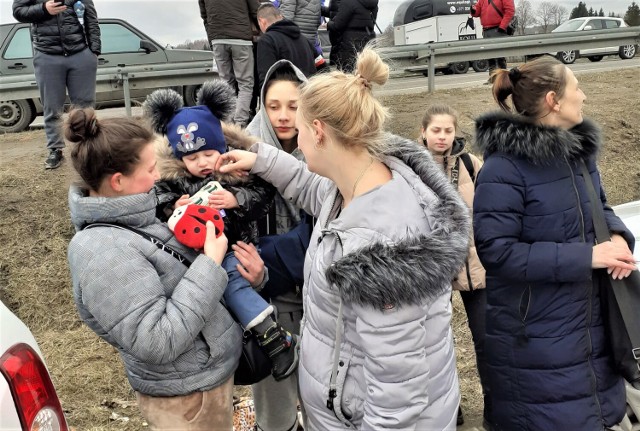 Dzięki wsparciu ekipy ze Stargardu w głąb Polski wjechało ok. 75 osób z Ukrainy