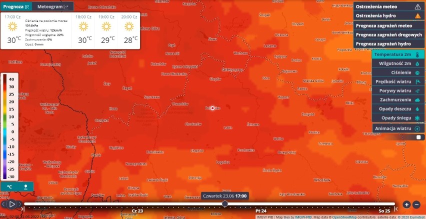 Gdzie najcieplej na dolnym Śląsku w czwartek (24 czerwca)?