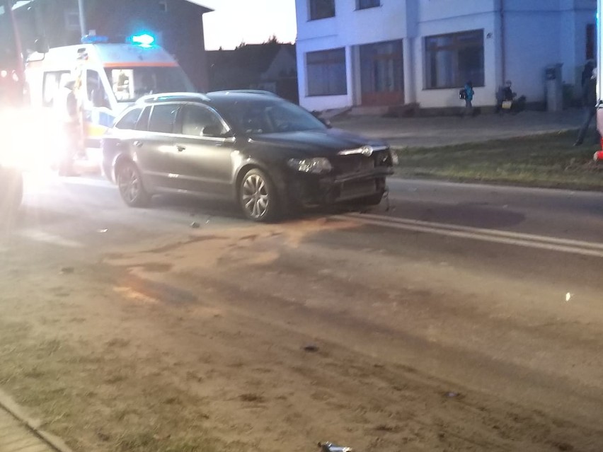 Dwie osoby ranne w wypadku na ul. Kaszubskiej w Pierwoszynie