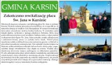 Karsin- zakończono rewitalizację placu św. Jana