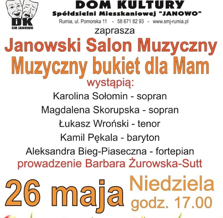 Weekend w Rumi: Janowski Salon Muzyczny z okazji Dnia Matki