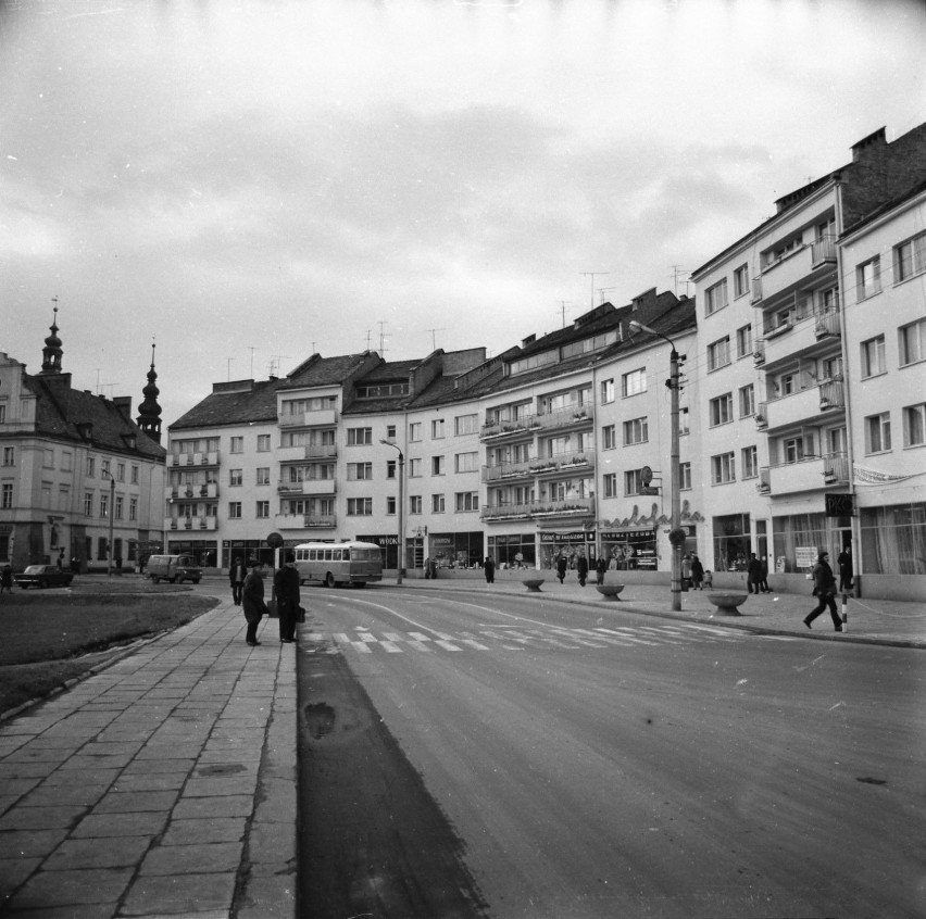 Nysa z lat 70. Rynek miasta.