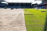 Wisła Kraków. Rozpoczęło się rozkładanie murawy na stadionie przy ul. Reymonta