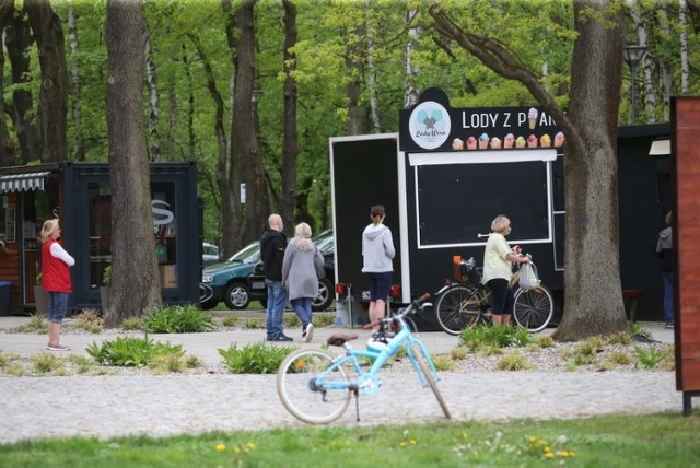 W niedzielę 10 maja w Parku Zielona pojawiło się mnóstwo rowerzystów