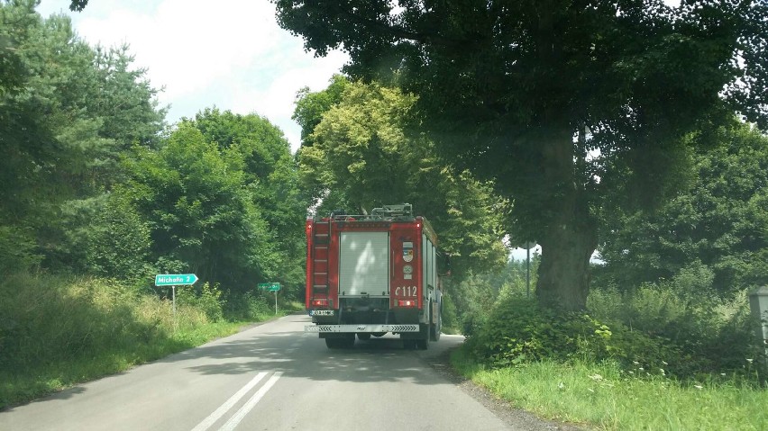 Klonowo Dolne/gm. Przywidz: Pożar domu letniskowego 