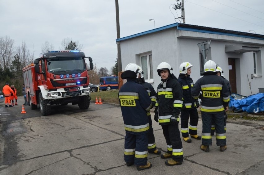 Wyciek amoniaku w Skarżysku! Strażacy wyznaczyli strefę ochronną