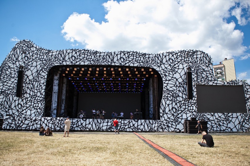 Koncert Główny na Europejskim Stadionie Kultury już jutro! Trwają pierwsze próby. Zobaczcie, jak wygląda scena [ZDJĘCIA]