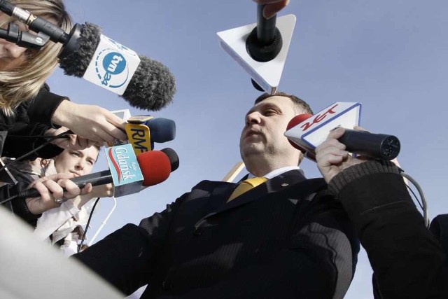 Radni PO wystąpili w obronie Jacka Karnowskiego (na zdjęciu) i zignorowali zalecenia partii