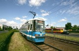 Wrocław: Wykolejenie tramwaju w Leśnicy i kolizja na Osobowickiej