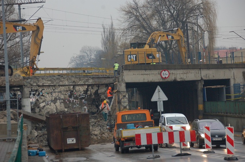 Remont wiaduktu nad ul. Krakowską w Tarnowie