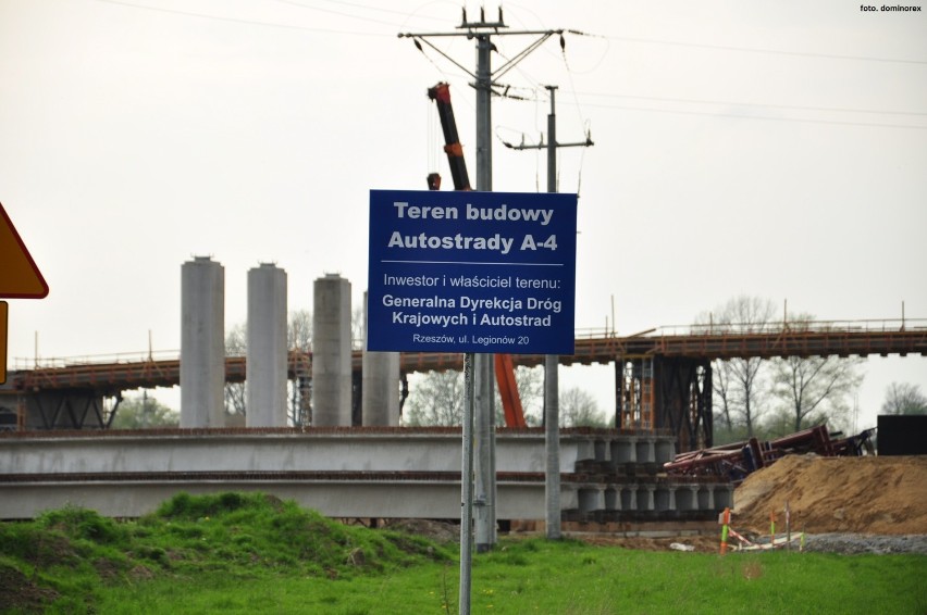 Zdjęcia z budowy A4 (węzeł Rzeszów Wschód) + S19