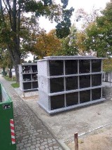 Drugie kolumbarium na Cmentarzu Komunalnym w Sandomierzu już gotowe. Zobacz jak wygląda [ZDJĘCIA]   