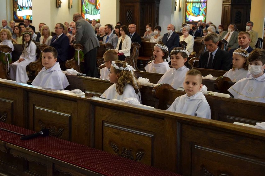 Pierwsza Komunia Święta odbyła się w Wągrowcu w parafii pod...