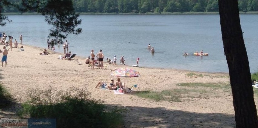 Kąpielisko nad jeziorem Wikaryjskim
Jezioro Wikaryjskie -...