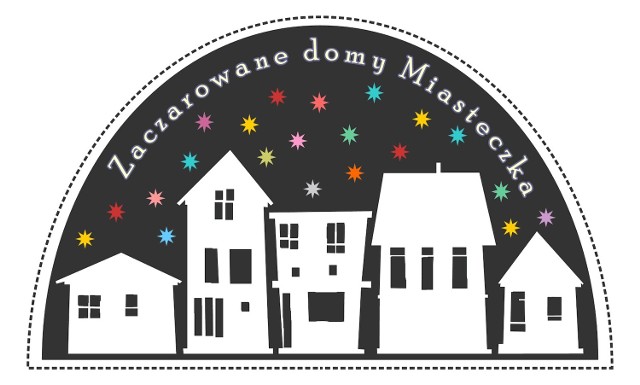 Oficjalne logo projektu "Zaczarowane domy Miasteczka"