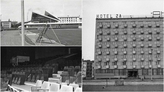 Tak 50 lat temu wyglądały Centrum Sztuki Mościce i hotel Cristal Park. Pół wieku temu oddawano do użytku