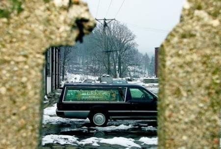 Protesty w Boguszowie-Gorcach zablokowały budowę krematorium  Fot. Dariusz Gdesz