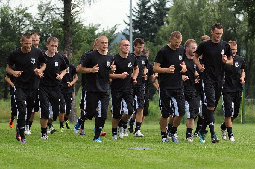 Trening piłkarzy Sandecji [ZDJĘCIA]