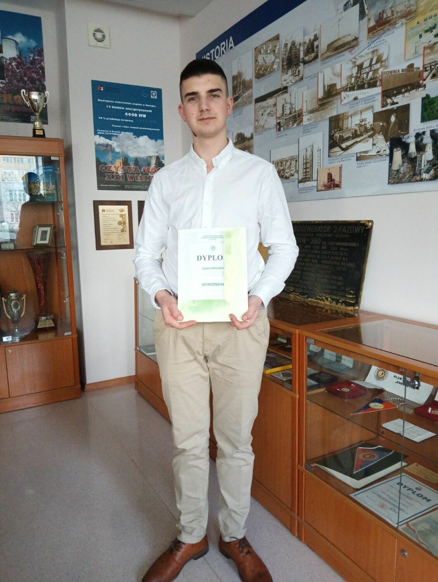 Absolwent ZSP 1 w Radomsku wyróżniony w XVII Ogólnopolskim Konkursie Technik Absolwent 