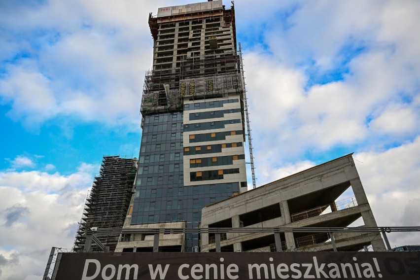 To będzie najwyższy budynek mieszkalny na Podkarpaciu. Olszynki Park przy ul. Szopena w Rzeszowie [ZDJĘCIA]