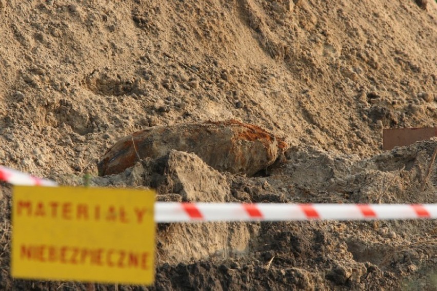Bomba odnaleziona na budowie Szczecińskiego Szybkiego Tramwaju wywieziona