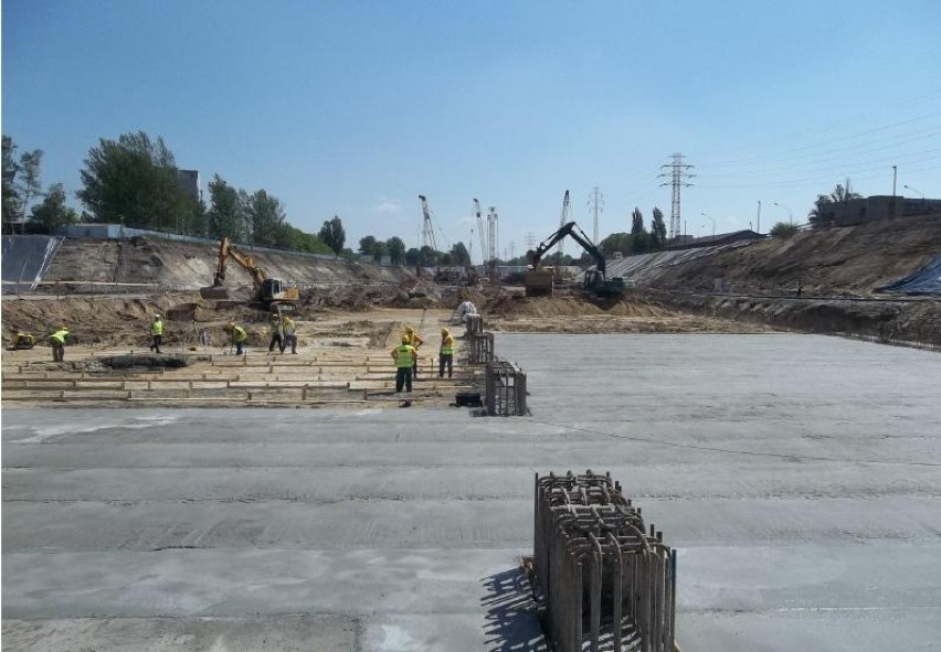 20 maja zaprezentowano postępy w pracach przy budowie nowego dworca Łódź Fabryczna