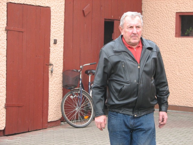 Powódź 2014 nam nie grozi - mówi Jan Stanek, sołtys wsi Ruda, gdzie nie ma wału przeciwpowodziowego przy Odrze
