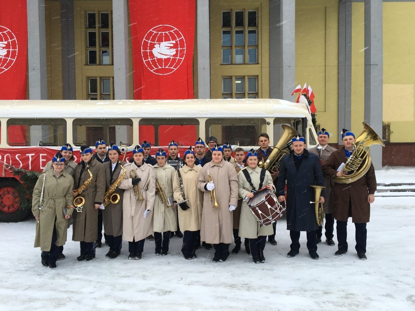 Orkiestra z Rząśni zagrała w „Zimnej wojnie”. I to dosłownie[FOTO]