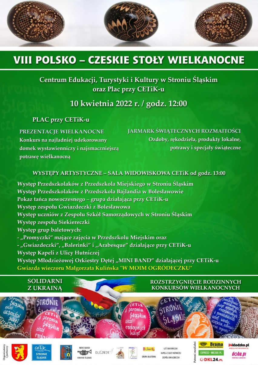 VIII Polsko - Czeskie Stoły Wielkanocne w Stroniu Śląskim
