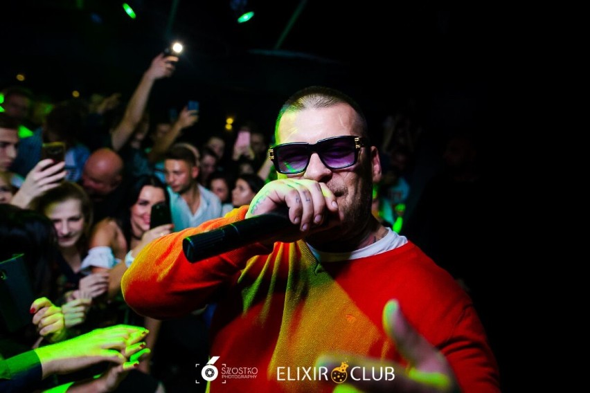 Popek w Białymstoku. Koncert na urodziny Elixir Club [zdjęcia]