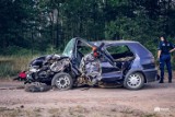 Wypadek w Murowańcu koło Koźminka. Nie żyje nastoletni kierowca [FOTO]