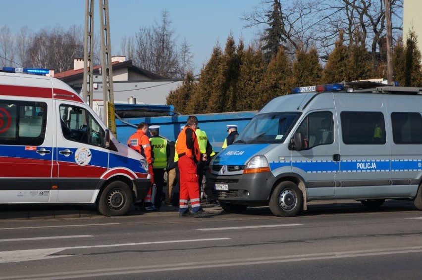 Wypadek w Piotrowicach