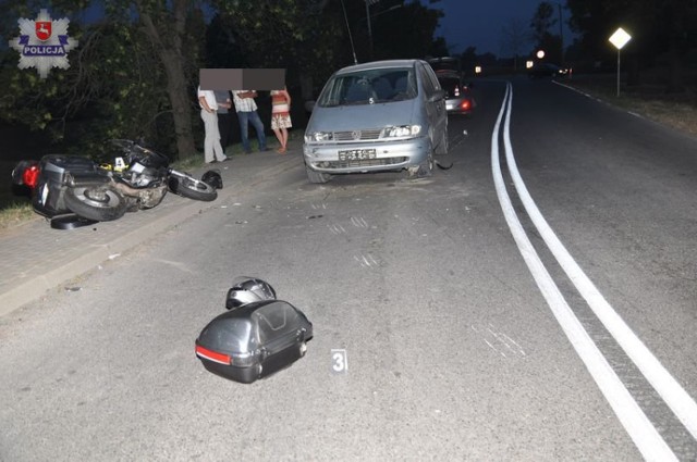 Wola Duża/Olszanka: Motocykle zderzyły się z samochodami