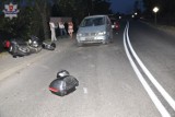 Wola Duża/Olszanka: Motocykle zderzyły się z samochodami