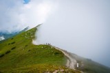 Tatry. Wyjątkowy spektakl chmur na Kasprowym Wierchu i Kopie Kondrackiej. Takie widoki pozostają w pamięci na długo