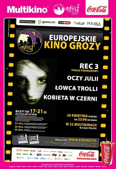 ENEMEF Europejskie kino grozy w poznańskim Multikinie [ZOBACZ ZWIASTUNY]