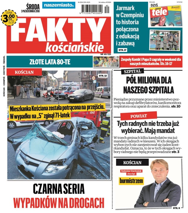 Nowe "Fakty Kościańskie" już w środę 3 października