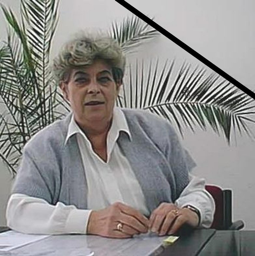 Bożena Grabna w swoim gabinecie w październiku 1998 roku.