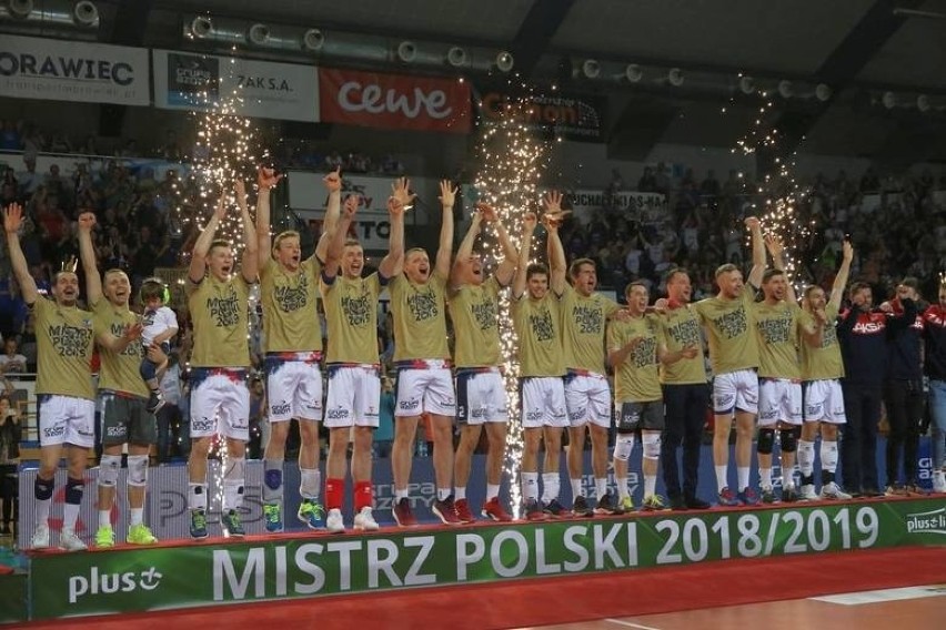 Rok temu ZAKSA świętowała mistrzostwo Polski. Zobacz zdjęcia